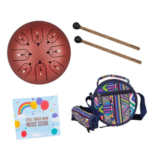 GREENADSCAPE Steel Tongue Drum Schlaginstrumente Für Erwachsene Taschentrommel Einzigartige Instrumente Steel Pan Drum Für Kinder Trommeln Für Kinder Musikinstrument Handtrommeln Für GREENADSCAPE Steel Tongue Drum Schlaginstrumente Für Erwachsene Taschentrommel Einzigartige Instrumente Steel Pan Drum Für Kinder Trommeln Für Kinder Musikinstrument Handtrommeln Für von GREENADSCAPE