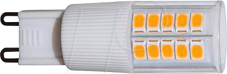 GL 4498 - LED-Lampe G9, 4,5 W, 470 lm, 3000 K, dimmbar von GREENLED