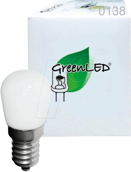 GL E14 0138 - LED-Lampe E14, 1,5 W, 100 lm, 3000 K von GREENLED