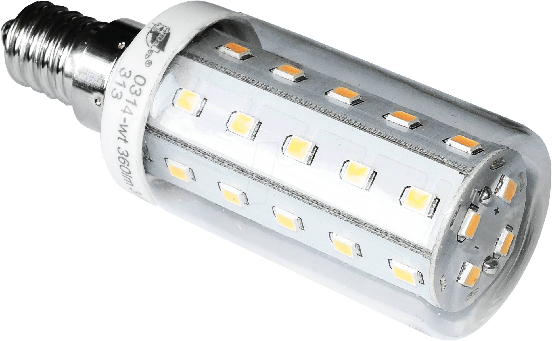 GL E14 0314 - LED-Röhrenlampe E14, 4 W, 370lm, 3000 K von GREENLED