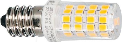 GL E14 3626 - LED-Röhrenlampe E14, 3,6 W, 300 lm, 3000 K von GREENLED