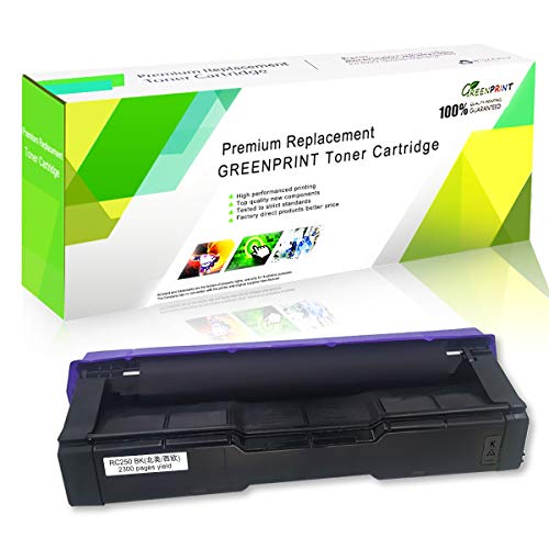 GREENPRINT Kompatible Tonerkartuschen SP C250 C261 Schwarz 2300 Seiten mit Hoher Kapazität für RICOH Aficio SP C250DN C250SF C261SFN C261SFNw C261DNw C260 C260DNW C260SFNW Laserdrucker von GREENPRINT