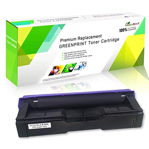 GREENPRINT Kompatible Tonerkartuschen SP C250 C261 Schwarz 2300 Seiten mit Hoher Kapazität für RICOH Aficio SP C250DN C250SF C261SFN C261SFNw C261DNw Laserdrucker von GREENPRINT