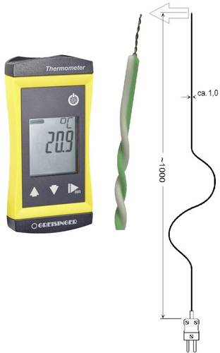 Greisinger G1200-GTF300 Temperatur-Messgerät -65 - 1200°C von GREISINGER