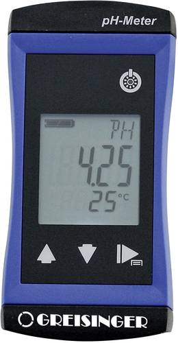 Greisinger G1501-SET114 pH-Messgerät pH-Wert, Temperatur, Redox (ORP) von GREISINGER