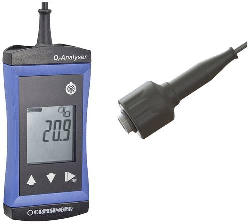Greisinger G1690T Sauerstoff-Messgerät 0 - 100% Externer Sensor von GREISINGER
