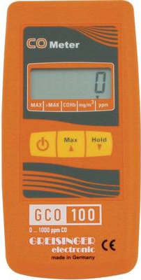 Greisinger GCO 100 CO Kohlenmonoxid Gas-Messgerät (600535) von GREISINGER
