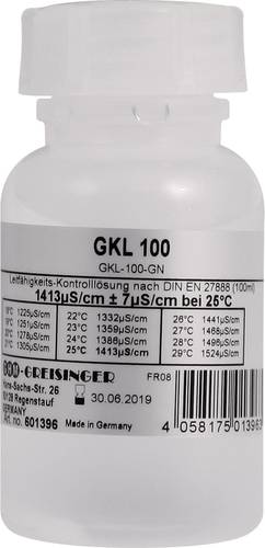 Greisinger GKL 100 Reagenz Leitfähigkeit 100ml von GREISINGER