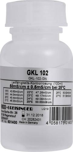 Greisinger GKL 102 Reagenz Leitfähigkeit 1St. von GREISINGER
