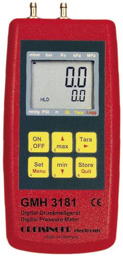 Greisinger GMH 3181-07 Druck-Messgerät Luftdruck, Nicht aggressive Gase, Korrosive Gase -0.01 - 0.3 von GREISINGER