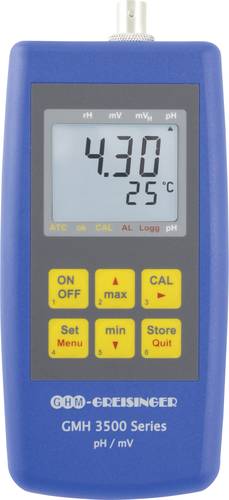 Greisinger GMH 3511 Kombi-Messgerät pH-Wert, Redox (ORP), Temperatur von GREISINGER