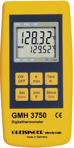 Greisinger GMH 3750-GE Temperatur-Messgerät -199.99 - +850°C Fühler-Typ Pt100 von GREISINGER