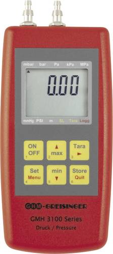 Greisinger GMH3161-07H Druck-Messgerät Luftdruck, Nicht aggressive Gase, Korrosive Gase -0.001 - 0. von GREISINGER