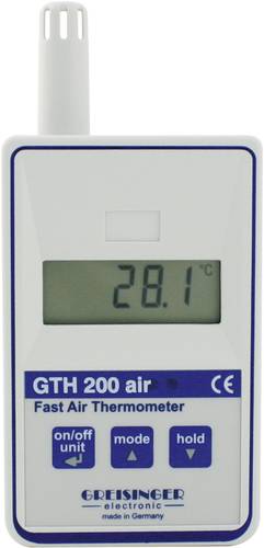 Greisinger GTH 200 AIR Temperatur-Messgerät -25 - +70°C Fühler-Typ Pt1000 von GREISINGER