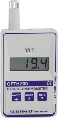 Greisinger Luftfeuchte-/Temperaturmessgerät GFTH 200 (109900) von GREISINGER