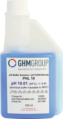 Greisinger PHL-10 Reagenz pH-Wert 250ml von GREISINGER