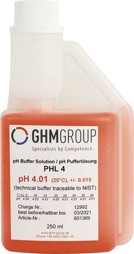 Greisinger PHL-4 Reagenz pH-Wert 250ml von GREISINGER