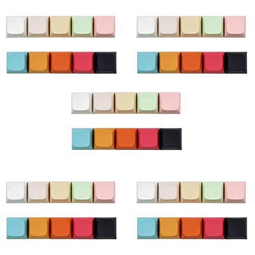 GREOHNMPAW 100 Tasten XDA Profil PBT Tastenkappen Mechanische Tastatur 1U 1X Kugeldruck Tastenkappen Mx Schalter XDA Höhe,A von GREOHNMPAW