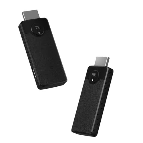 GREOHNMPAW 1080P Wireless Extender Video-Sender und -Empfänger Display-Adapter für DVD-TV-Laptop-PC zu TV-Monitor-Projektor GREOHNMPAW 1080P Wireless Extender Video-Sender und -Empfänger Display-Adapter für DVD-TV-Laptop-PC zu TV-Monitor-Projektor von GREOHNMPAW