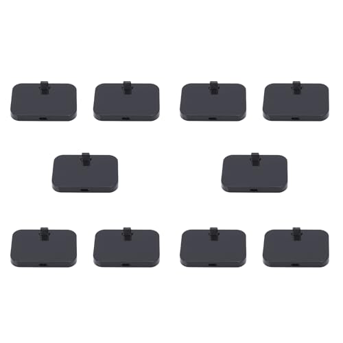 GREOHNMPAW 10X Handy Desktop Typ C Station Halter Handy USB-C Station Docking Station Schwarz von GREOHNMPAW