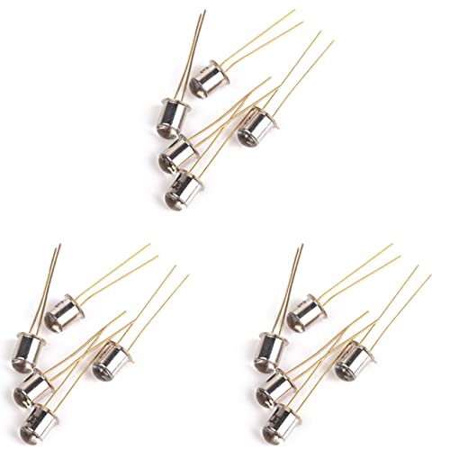 GREOHNMPAW 15 Stueck 3DU5C Metall Silizium Fototransistor Transistor GREOHNMPAW 15 Stueck 3DU5C Metall Silizium Fototransistor Transistor von GREOHNMPAW