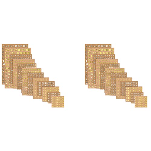 GREOHNMPAW 24 Blätter Buchstaben Harz Aufkleber, Kleine Alphabet Zahlen Aufkleber für Harz Kunst, Glitzer Legierung Selbstklebende Aufkleber GREOHNMPAW 24 Blätter Buchstaben Harz Aufkleber, Kleine Alphabet Zahlen Aufkleber für Harz Kunst, Glitzer Legierung Selbstklebende Aufkleber von GREOHNMPAW