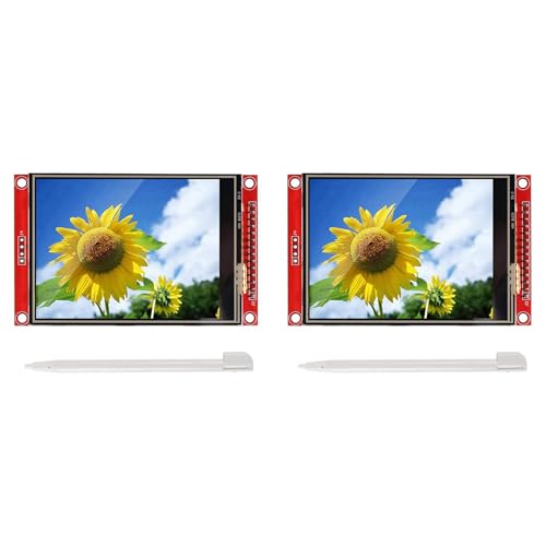 GREOHNMPAW 2X 3,2 ILI9341 SPI TFT LCD Display Touch Panel 320X240 TFT LCD Touch Screen 5V/3,3V STM32 Display mit Touch Pen von GREOHNMPAW