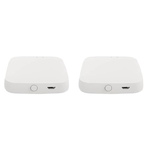 GREOHNMPAW 2X Tuya Hub Link Fingerbot zu Wi-Fi (Unterstützt 2,4 GHz), IFTTT und Timmer-Steuerung, 1 Gateway Kann Mehrere Fingerbots Verbinden von GREOHNMPAW