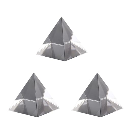 GREOHNMPAW 3X Prisma Optische Glas Pyramide 40 mm Hohes Rechteckiges Polyeder Geeignet für Unterrichts Experimente GREOHNMPAW 3X Prisma Optische Glas Pyramide 40 mm Hohes Rechteckiges Polyeder Geeignet für Unterrichts Experimente von GREOHNMPAW