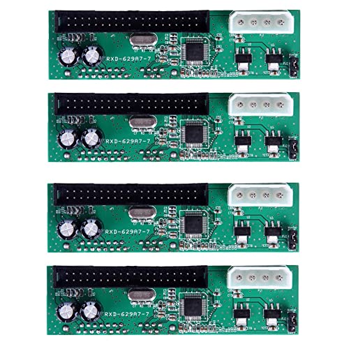GREOHNMPAW 4 Pack PATA IDE Zu SATA Hard Drive Konverter Adapter für 3.5/2.5 HDD SSD DVD GREOHNMPAW 4 Pack PATA IDE Zu SATA Hard Drive Konverter Adapter für 3.5/2.5 HDD SSD DVD von GREOHNMPAW