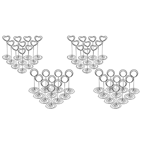 GREOHNMPAW 40 Stück Tisch Karten Halter Metall Tisch Nummer Inhaber Namens Karten Halter Memo Clip für Hochzeits Feier Büro Schreibtisch GREOHNMPAW 40 Stück Tisch Karten Halter Metall Tisch Nummer Inhaber Namens Karten Halter Memo Clip für Hochzeits Feier Büro Schreibtisch von GREOHNMPAW