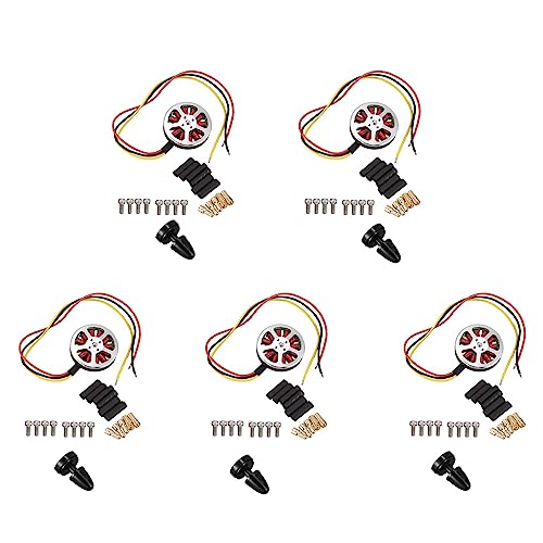 GREOHNMPAW 5X Bürstenlose 5010 750 KV Motoren mit Drehmoment Für Multi Copter Quad Copter Mehrachsen Flugzeuge-B. von GREOHNMPAW