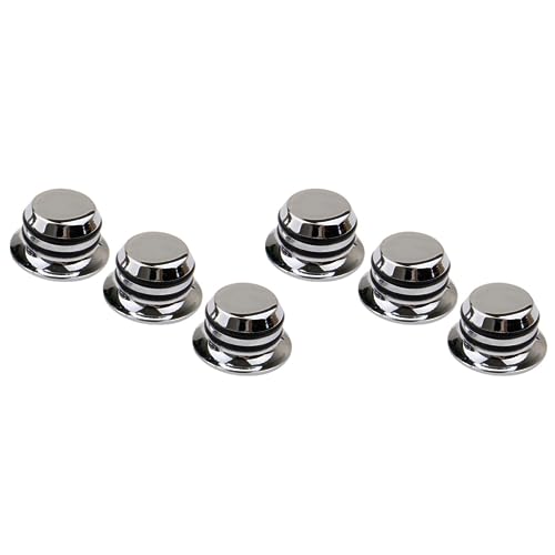 GREOHNMPAW 6 Stücke Gitarre Metall Oberteil Zylinder Ton Tuning Knöpfe für Elektrische Gitarre Lp Chrome GREOHNMPAW 6 Stücke Gitarre Metall Oberteil Zylinder Ton Tuning Knöpfe für Elektrische Gitarre Lp Chrome von GREOHNMPAW