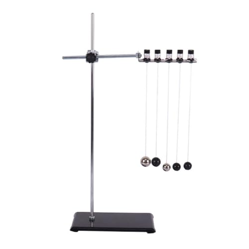 GREOHNMPAW Physikalisches Experiment, Pendelkugel-Set, Experimente, Mechanisches Schwingungsgesetz-Set, Pädagogisches Physik-Tool für Den Heimunterricht GREOHNMPAW Physikalisches Experiment, Pendelkugel-Set, Experimente, Mechanisches Schwingungsgesetz-Set, Pädagogisches Physik-Tool für Den Heimunterricht von GREOHNMPAW