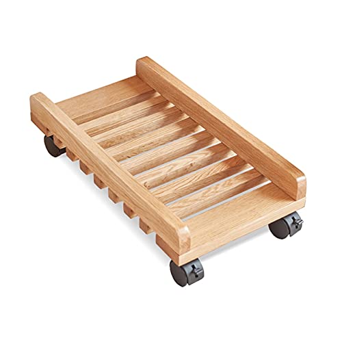 GRFIT CPU Ständer Zentralprozessor Standkarren, Desktop Pc. Turmhalterwagen mit Verriegeln von Caster Rädern aus Holz Pc. Turmständer des Desktops Rollen Pc. Stand PC Ständer GRFIT CPU Ständer Zentralprozessor Standkarren, Desktop Pc. Turmhalterwagen mit Verriegeln von Caster Rädern aus Holz Pc. Turmständer des Desktops Rollen Pc. Stand PC Ständer von GRFIT
