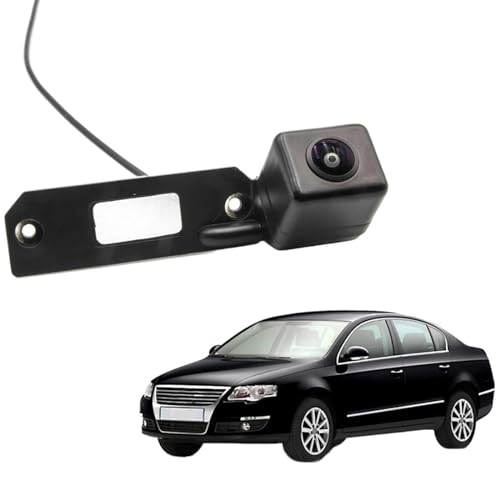 Rückfahrkamera CCD HD AHD Fisheye Rückansicht Kamera Für VW Für Passat Für B6 2005-2010 Auto Reverse-Monitor Nacht Vision Wasserdicht(Color:C135) von GRFIT