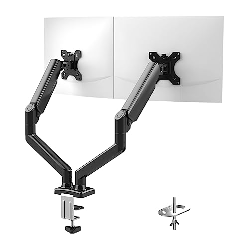 GRIFEMA Monitor Halterung 2 Monitore, für 13-32 Zoll Bildschirm, Monitor Stand Dual Monitor Arm Höhenverstellbar Drehungbar, Monitorhalterung Max 9Kg, Bildschirmhalterung Vesa 75x75/100x100 GRIFEMA Monitor Halterung 2 Monitore, für 13-32 Zoll Bildschirm, Monitor Stand Dual Monitor Arm Höhenverstellbar Drehungbar, Monitorhalterung Max 9Kg, Bildschirmhalterung Vesa 75x75/100x100 von GRIFEMA