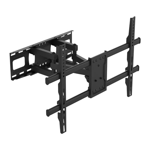 GRIFEMA TV Wandhalterung für 32-80 Zoll Bildschirme, Schwenkbare Neigbare und Ausziehbar TV Mount für LED, LCD, OLED, 4K Fernseher, Universal TV Halterung bis zu 60kg max. VESA 600 x 400 mm von GRIFEMA