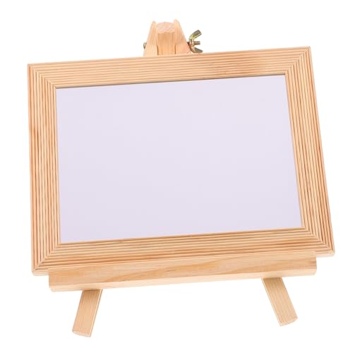 GRIRIW 1 Satz Tafel kalligraphie für schreib tablet Kinderkunst black board plakafarbe Kleinkinder Brief Schule bewegliche Verzierung Shop-Message-Board hölzern Weiß von GRIRIW