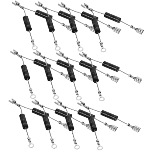 GRIRIW 10 Stück Mikrowellenherddioden Hochspannungs-universaldiodenersatz für Die Reparatur Niedrigen Energieverbrauch GRIRIW 10 Stück Mikrowellenherddioden Hochspannungs-universaldiodenersatz für Die Reparatur Niedrigen Energieverbrauch von GRIRIW