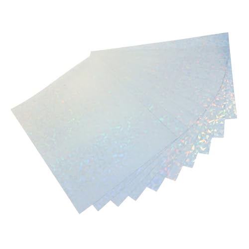 GRIRIW 10Blätter Selbstklebendes Vinylpapier Bedruckbar Glitzerpapier für Tintenstrahldrucker für DIY Aufkleber und Kunsthandwerk GRIRIW 10Blätter Selbstklebendes Vinylpapier Bedruckbar Glitzerpapier für Tintenstrahldrucker für DIY Aufkleber und Kunsthandwerk von GRIRIW