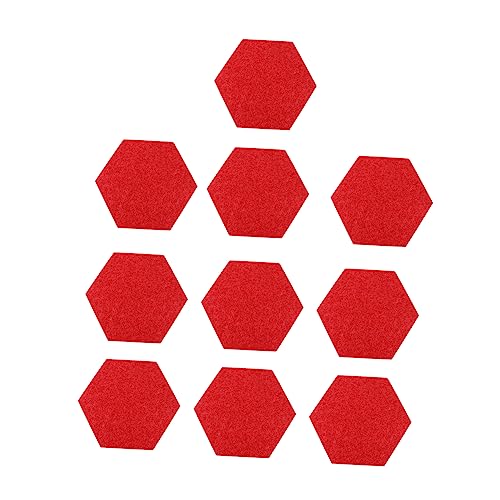 GRIRIW 12Stücke Sechseck Filzplatte Rot Selbstklebendes Fotoanzeigetafel für Kreative Wandgestaltung und DIY Nachrichtentafel für Büro und Wohnkultur GRIRIW 12Stücke Sechseck Filzplatte Rot Selbstklebendes Fotoanzeigetafel für Kreative Wandgestaltung und DIY Nachrichtentafel für Büro und Wohnkultur von GRIRIW