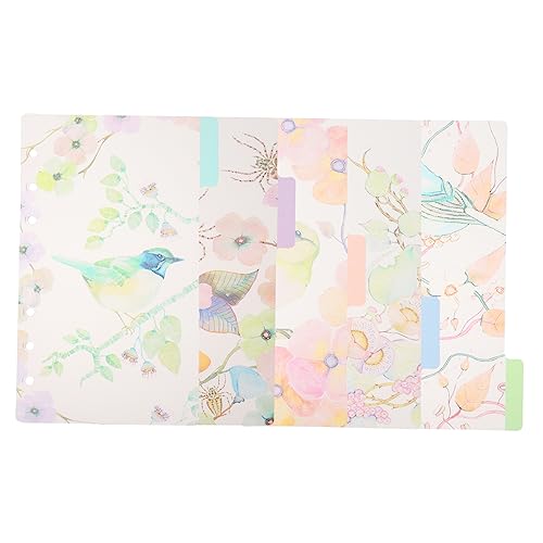 GRIRIW 2 Sets Pocket Slip Linierte Journal Notizblöcke Transparent Einsteckbare A5 Binder Trennblätter Binder Trenner Smart Hardcover Spiral Notizbuch Multi Notes Card Digital Laptop GRIRIW 2 Sets Pocket Slip Linierte Journal Notizblöcke Transparent Einsteckbare A5 Binder Trennblätter Binder Trenner Smart Hardcover Spiral Notizbuch Multi Notes Card Digital Laptop von GRIRIW
