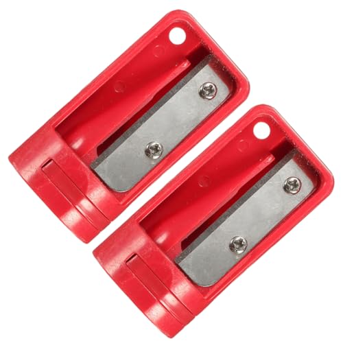 GRIRIW 2Stücke Handheld Bleistiftspitzer für Büro Kompakter Anspitzer für Buntstifte und Bleistifte und Einfach zu Bedienen Perfektes Schreibwaren Zubehör GRIRIW 2Stücke Handheld Bleistiftspitzer für Büro Kompakter Anspitzer für Buntstifte und Bleistifte und Einfach zu Bedienen Perfektes Schreibwaren Zubehör von GRIRIW