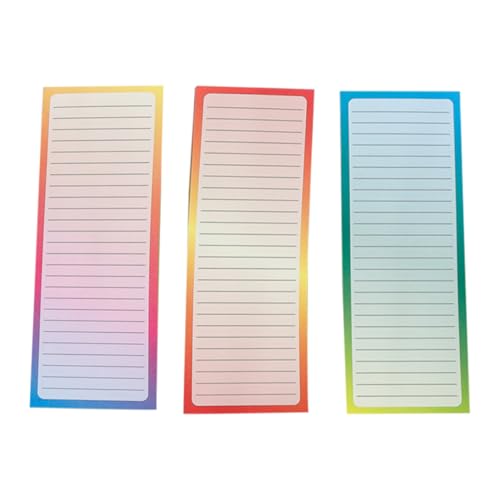 GRIRIW 3 Magnetischer Notizblock Whiteboard Magnete Magnettafel Magnetkalender Kühlschrankmagnet Aufkleber Magnetliste Buchmagnete Für Den Kühlschrank Magnetregal Kühlschrank von GRIRIW