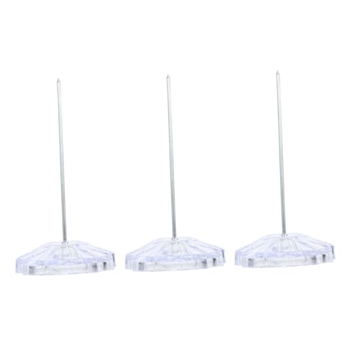 GRIRIW 3 Stück Vorladung Fork Bill Fork quittungen check bill fork d3esktop-Menüspitze rechnungswesen buchhaltung office supplies Spießstange aus Kunststoff Schreibtisch-Organizer Plastik von GRIRIW