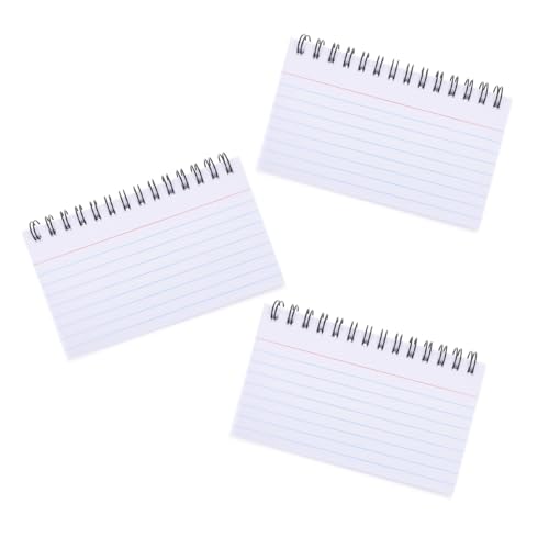 GRIRIW 3 Stück notebooks the notebook index cards merkzettel notebooke notiztafel spiralförmige Notizkarten kleines Spiralheft Tagesplan-Notizblöcke Notizblock abreißen Aluminiumlegierung GRIRIW 3 Stück notebooks the notebook index cards merkzettel notebooke notiztafel spiralförmige Notizkarten kleines Spiralheft Tagesplan-Notizblöcke Notizblock abreißen Aluminiumlegierung von GRIRIW