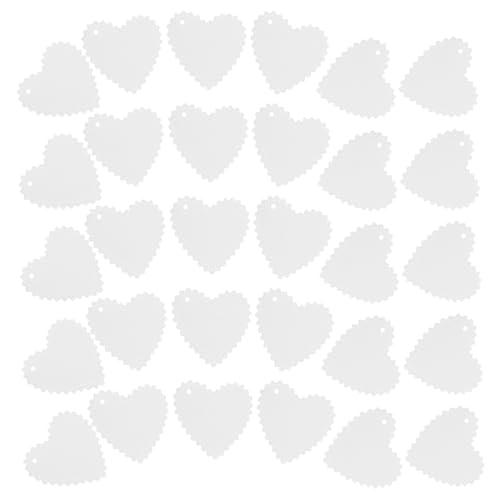GRIRIW 30Stücke Herzförmige Geschenkanhänger Aus Hochwertigem Dekoration Für Valentinstag Hochzeiten Und Romantisch von GRIRIW