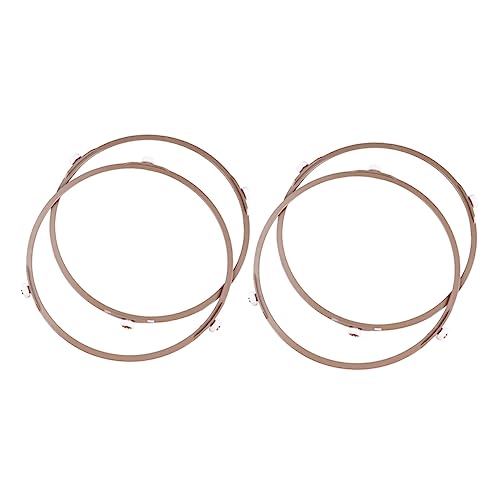 GRIRIW Ersatz-Drehtellerring für die Mikrowelle 4-teiliges Set Mikrowellen-Radring Glasplattenunterstützung einfach zu installieren GRIRIW Ersatz-Drehtellerring für die Mikrowelle 4-teiliges Set Mikrowellen-Radring Glasplattenunterstützung einfach zu installieren von GRIRIW