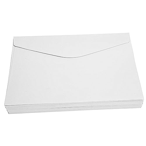 GRIRIW 50 Stück Hochzeitseinladungsumschlag Einladungspapier Hüllen für Grußkarten Zubehör für Hochzeitseinladungen Umschläge für Karten Kraftumschläge Kraftpapier Weiß GRIRIW 50 Stück Hochzeitseinladungsumschlag Einladungspapier Hüllen für Grußkarten Zubehör für Hochzeitseinladungen Umschläge für Karten Kraftumschläge Kraftpapier Weiß von GRIRIW